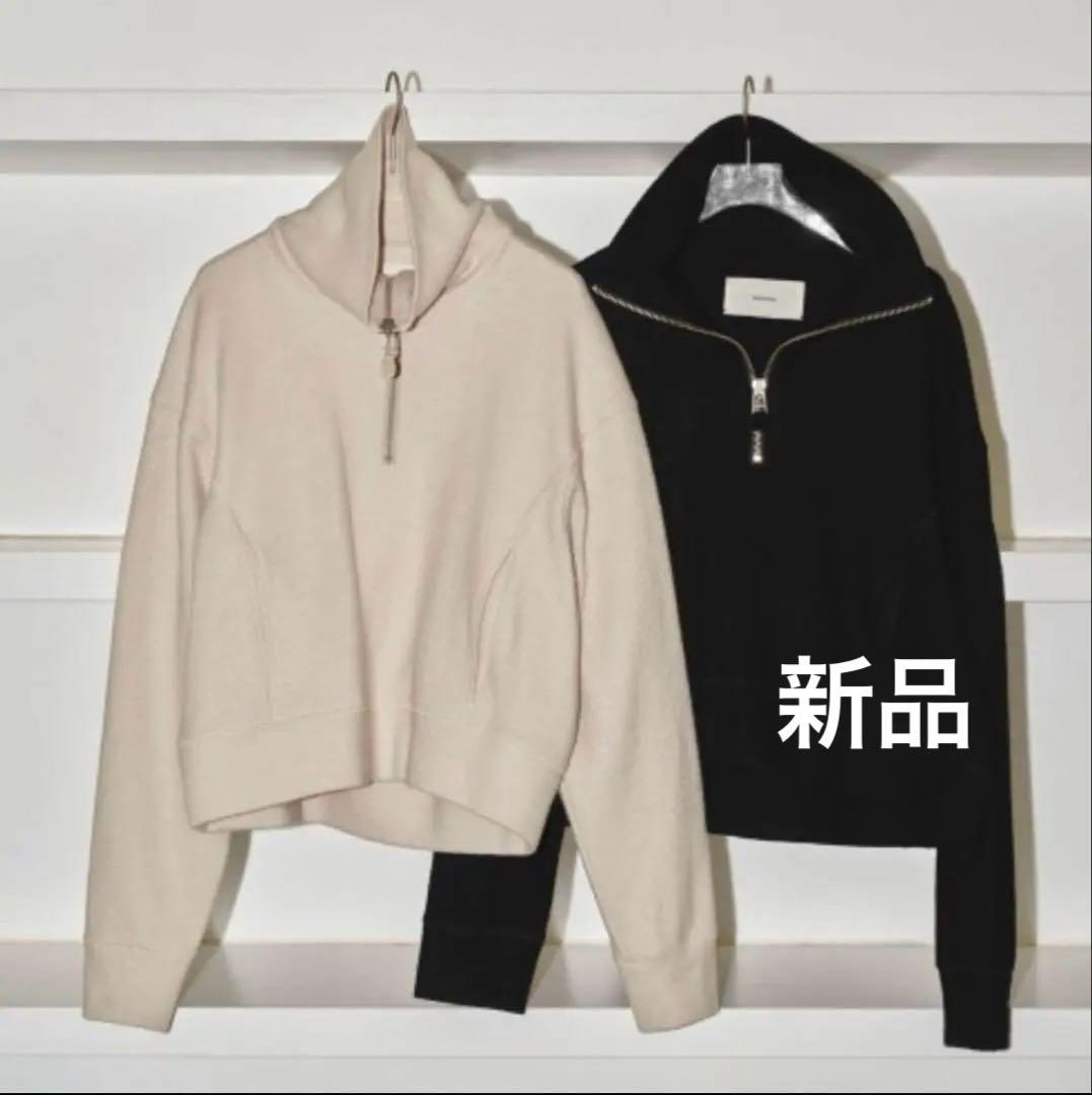新品　TODAYFUL Halfzip Wool Pullover