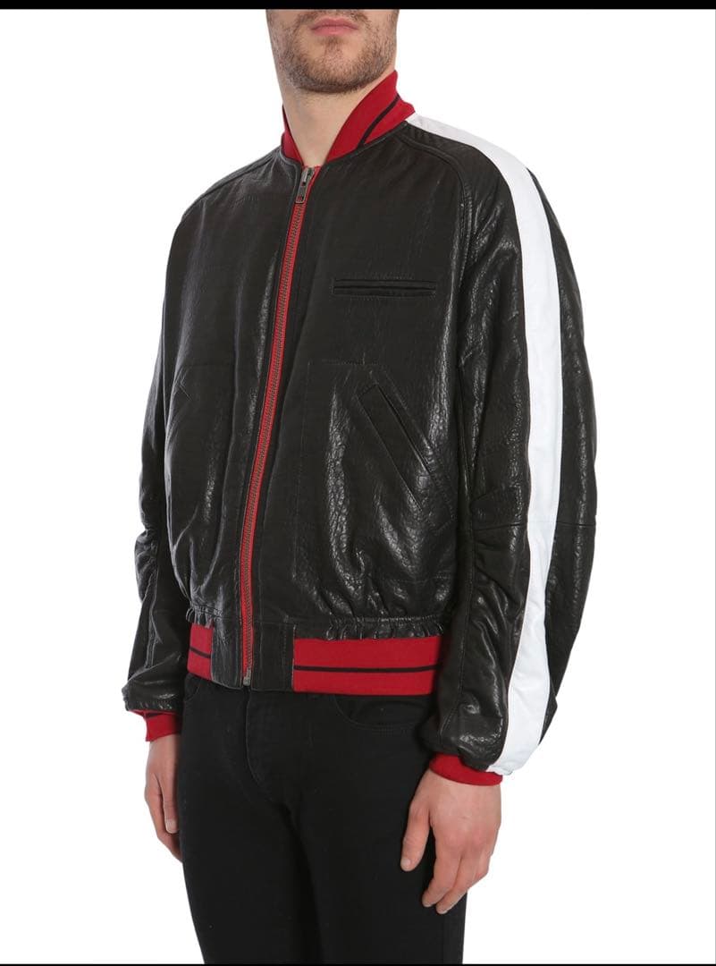 ハイダーアッカーマン Haider ackermann 17ss レザーボンバー