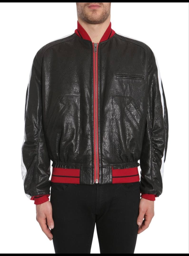 ハイダーアッカーマン Haider ackermann 17ss レザーボンバー