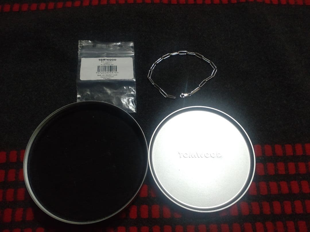 TOMWOOD トムウッド Box Bracelet 7.7