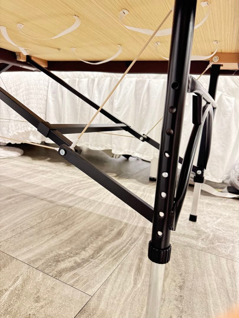 折りたたみ リクライニングマッサージベッド