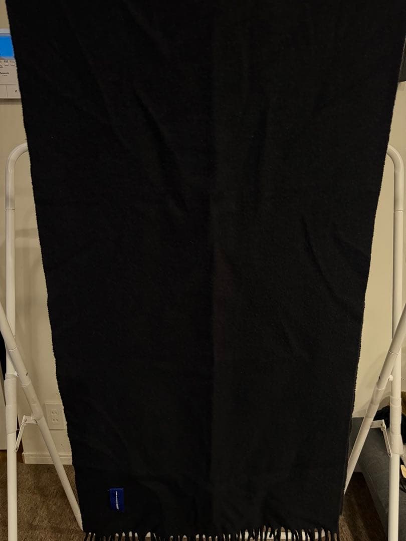 COMME des GARCONS SHIRT 黒ストール　マフラー