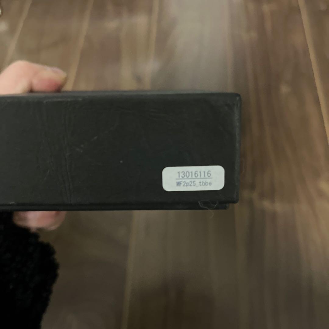 【エムピウ】 ミッレフォッリエ MF2p25 タバコベージュ　経年変化　箱付き