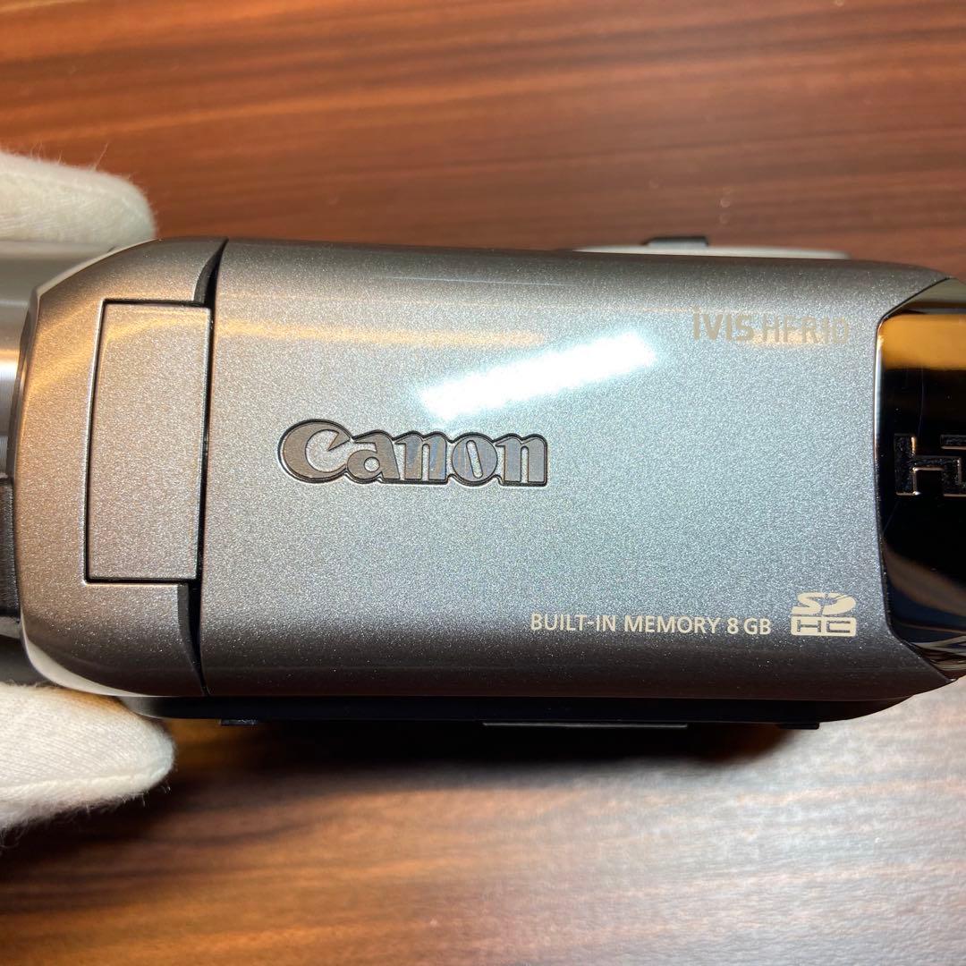 Canon デジタルビデオカメラ iVIS HF R10 ほぼ新品 3462