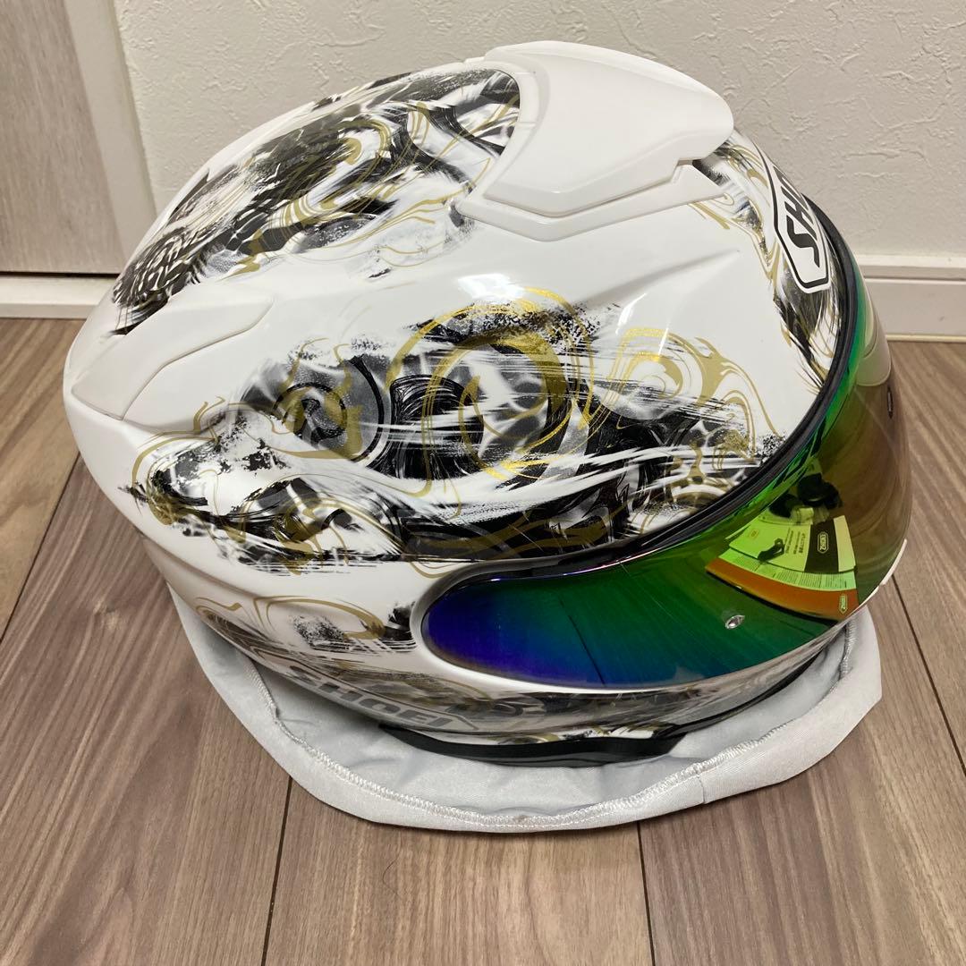 SHOEI フルフェイスヘルメット GT–Air2 ホワイトゴールド　Lサイズ