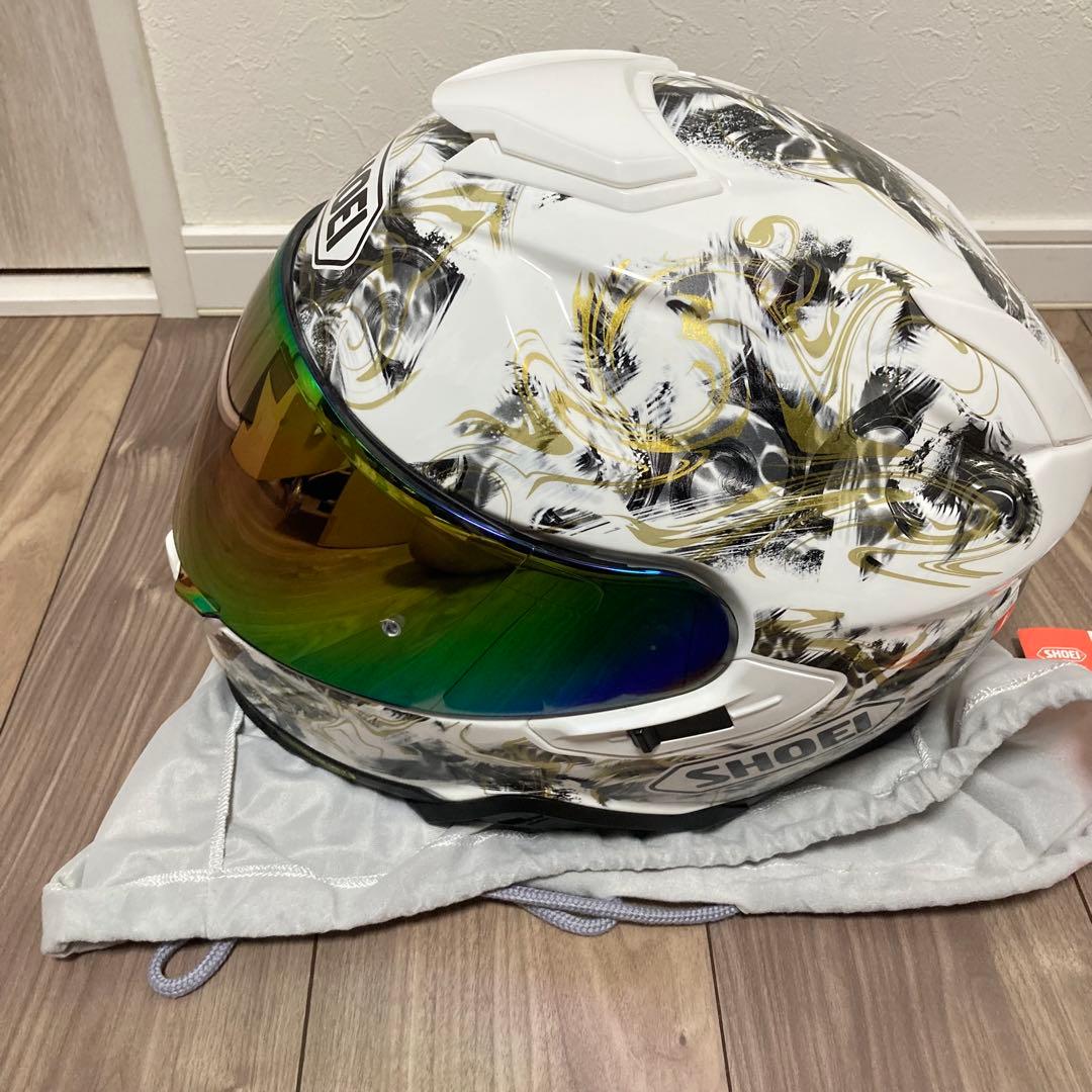 SHOEI フルフェイスヘルメット GT–Air2 ホワイトゴールド　Lサイズ