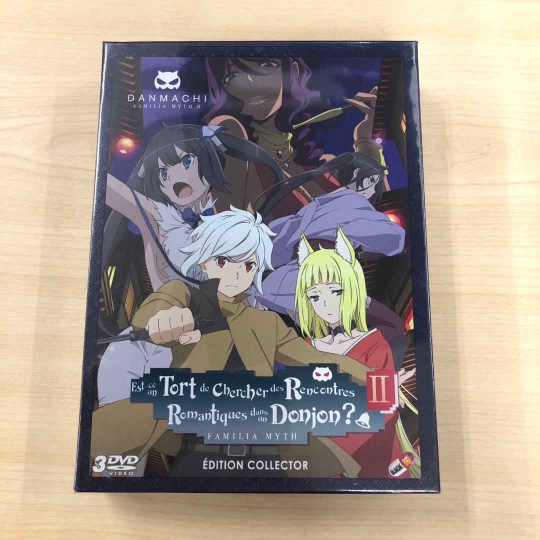ダンまち アニメ DVD 1-3期 ボックスセット フランス版 日本語音声