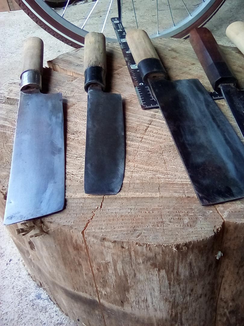 中古　和包丁　5本　鋼