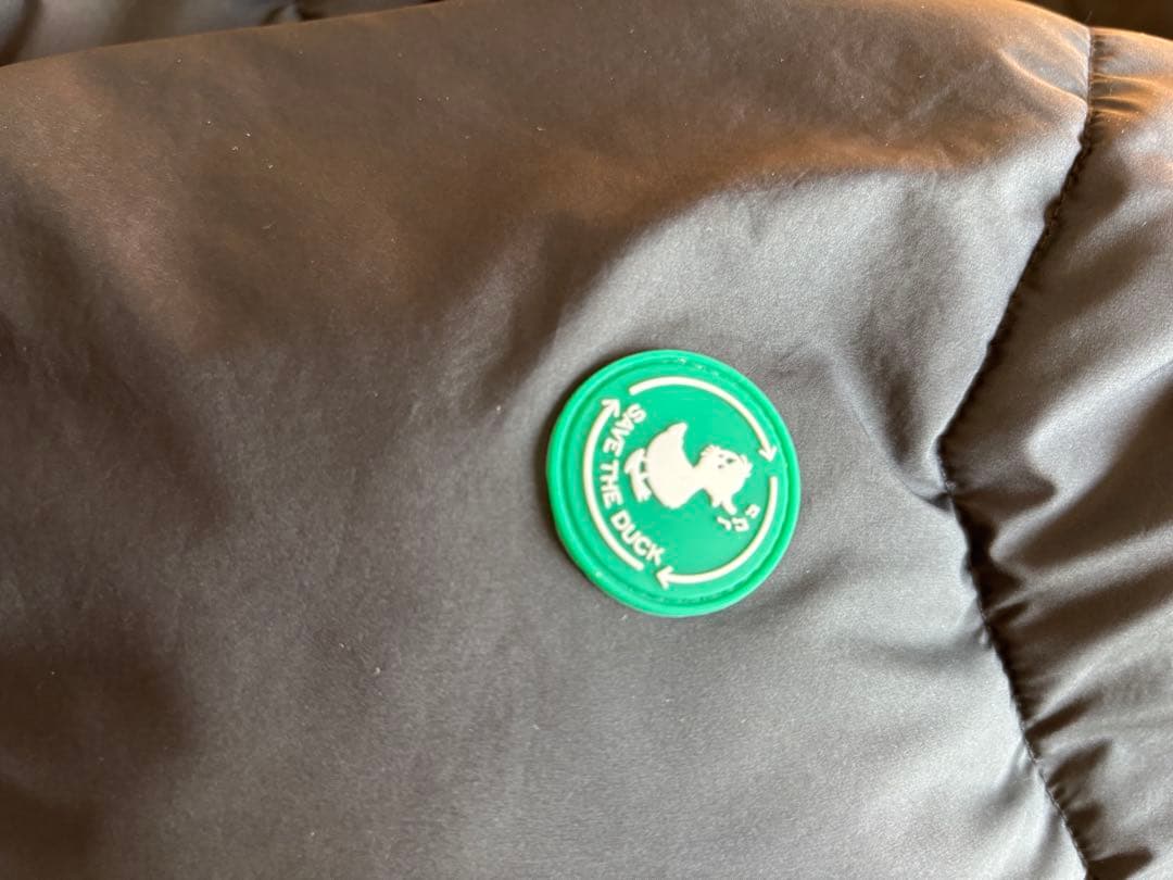 SAVE THE DUCKセーブザダックパフコート ブラックMサイズ