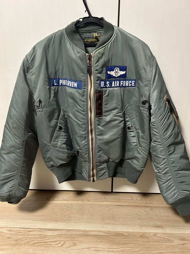 L. PHERROW MA-1 フライトジャケット U.S. AIR FORCE