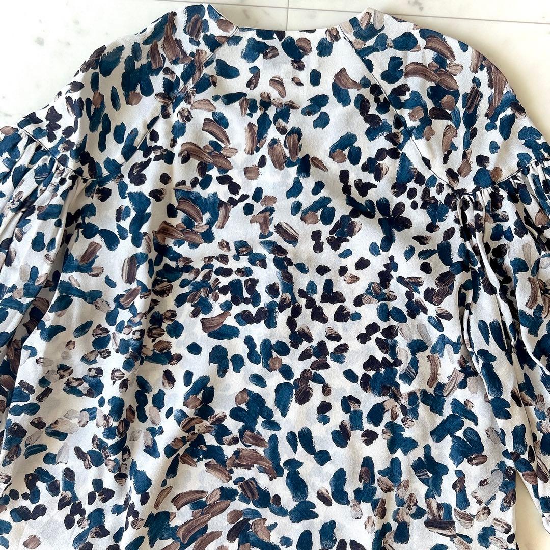 美品 3.1 フィリップリム シルク100％ パフスリーブブラウス ホワイト