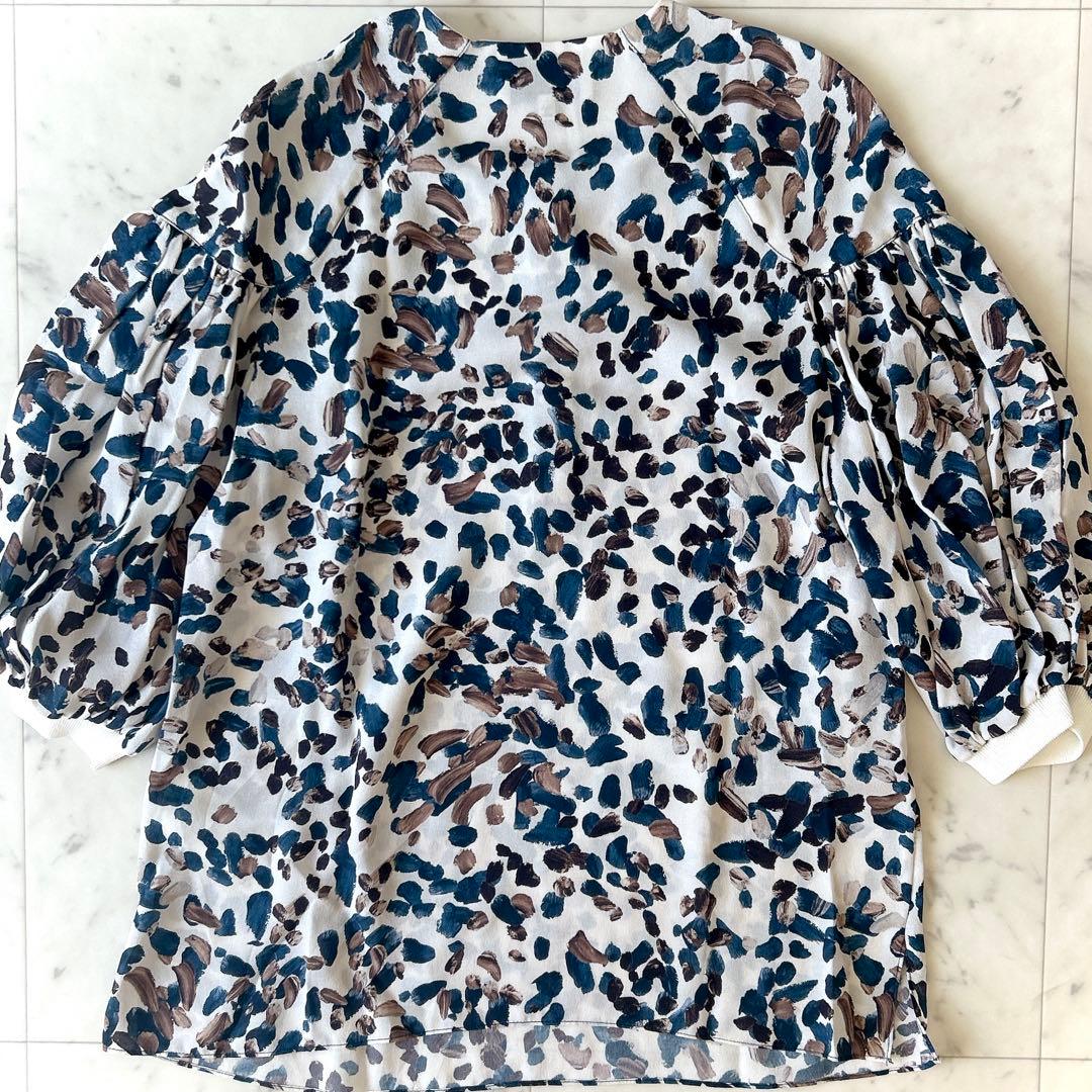 美品 3.1 フィリップリム シルク100％ パフスリーブブラウス ホワイト