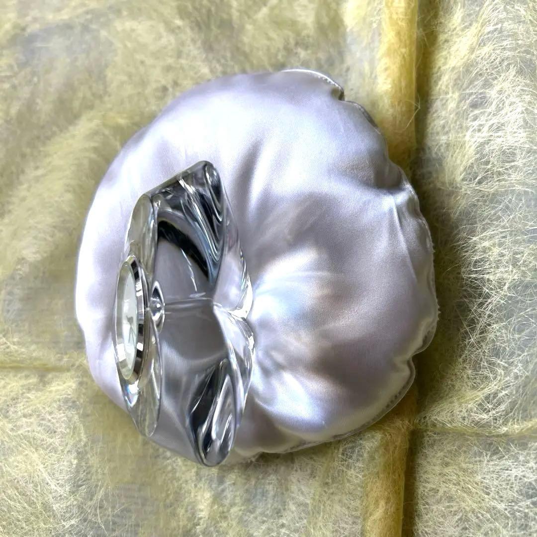 バカラのハート置き時計