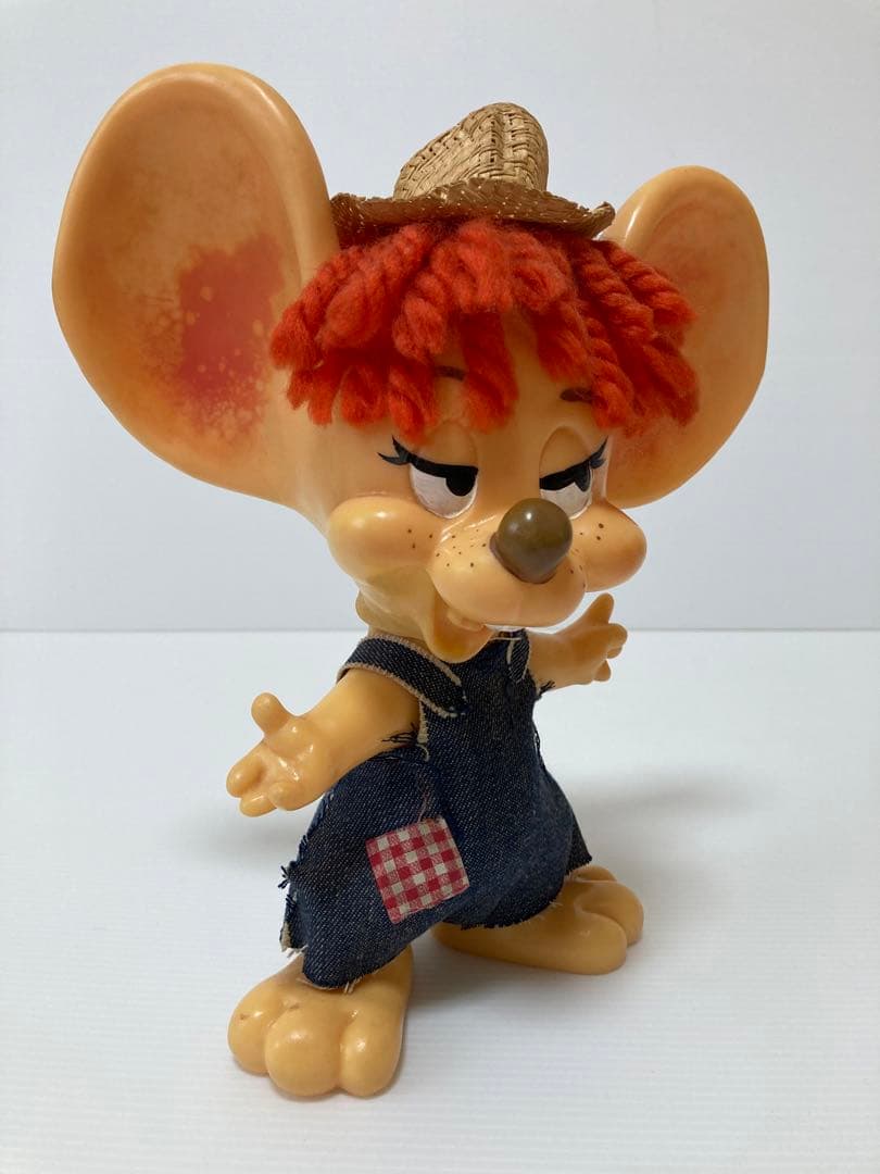 フロリダマウス ソフビ ビンテージ トッポジージョ 貯金箱 70s 昭和レトロ