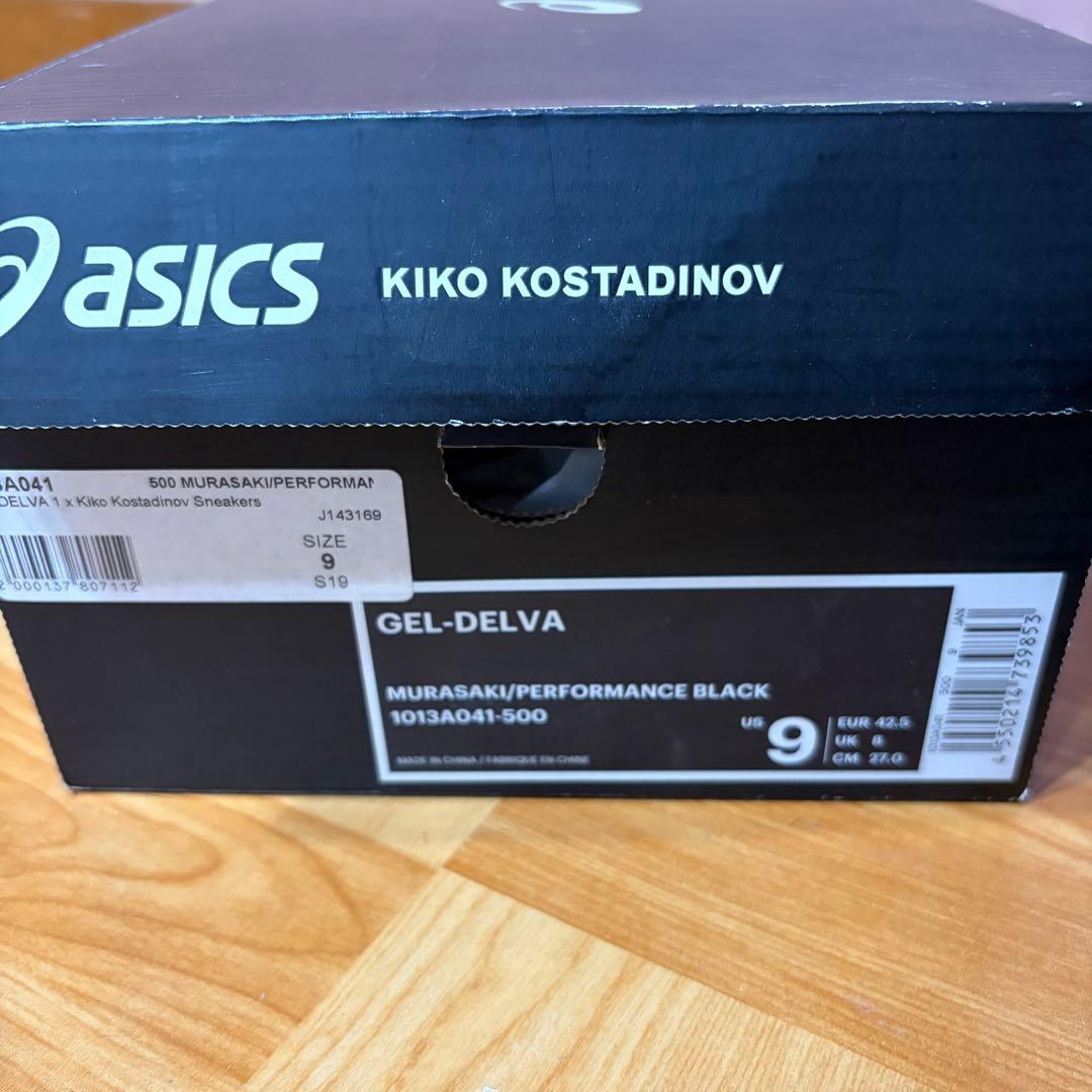 靴 asics kiko kostadinov GEL-DELVA 27cm