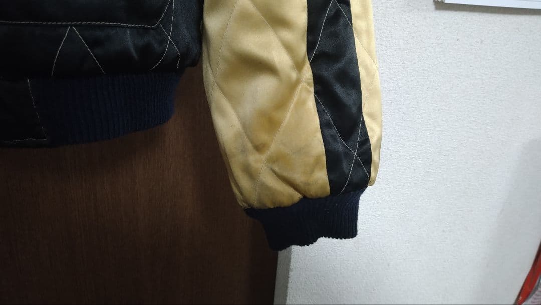 テイラー東洋　スカジャン　サイズL 　スカル　日本地図　M品番