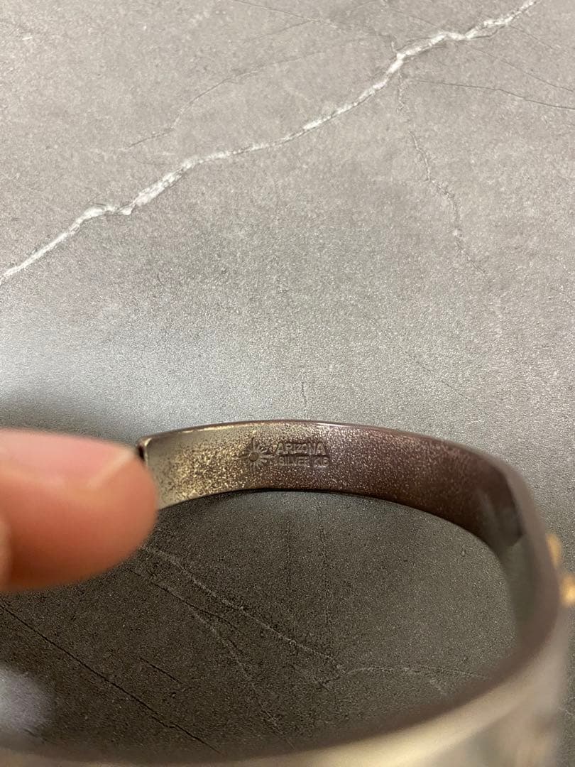 ⭐︎リングとセットで3万円⭐︎アリゾナフリーダム　バングル