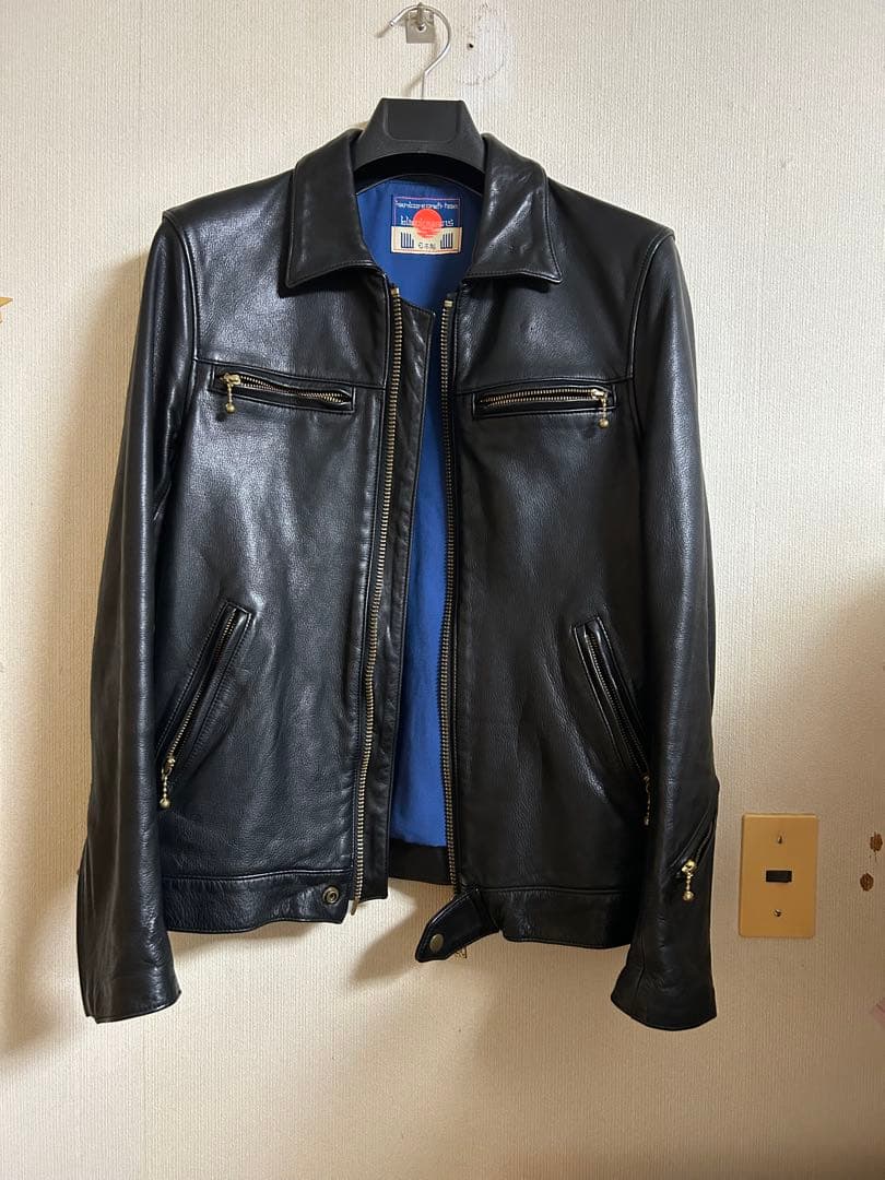 blackmeans ブラックミーンズ　ライダース　革ジャン　レザージャケット