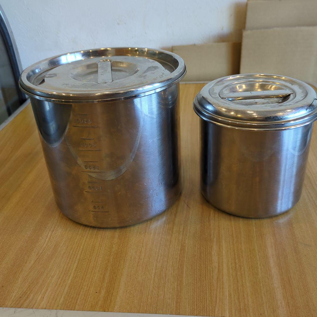 モ*ル様 業務用ステンレス キッチンポット　12〜22cm　6個セット