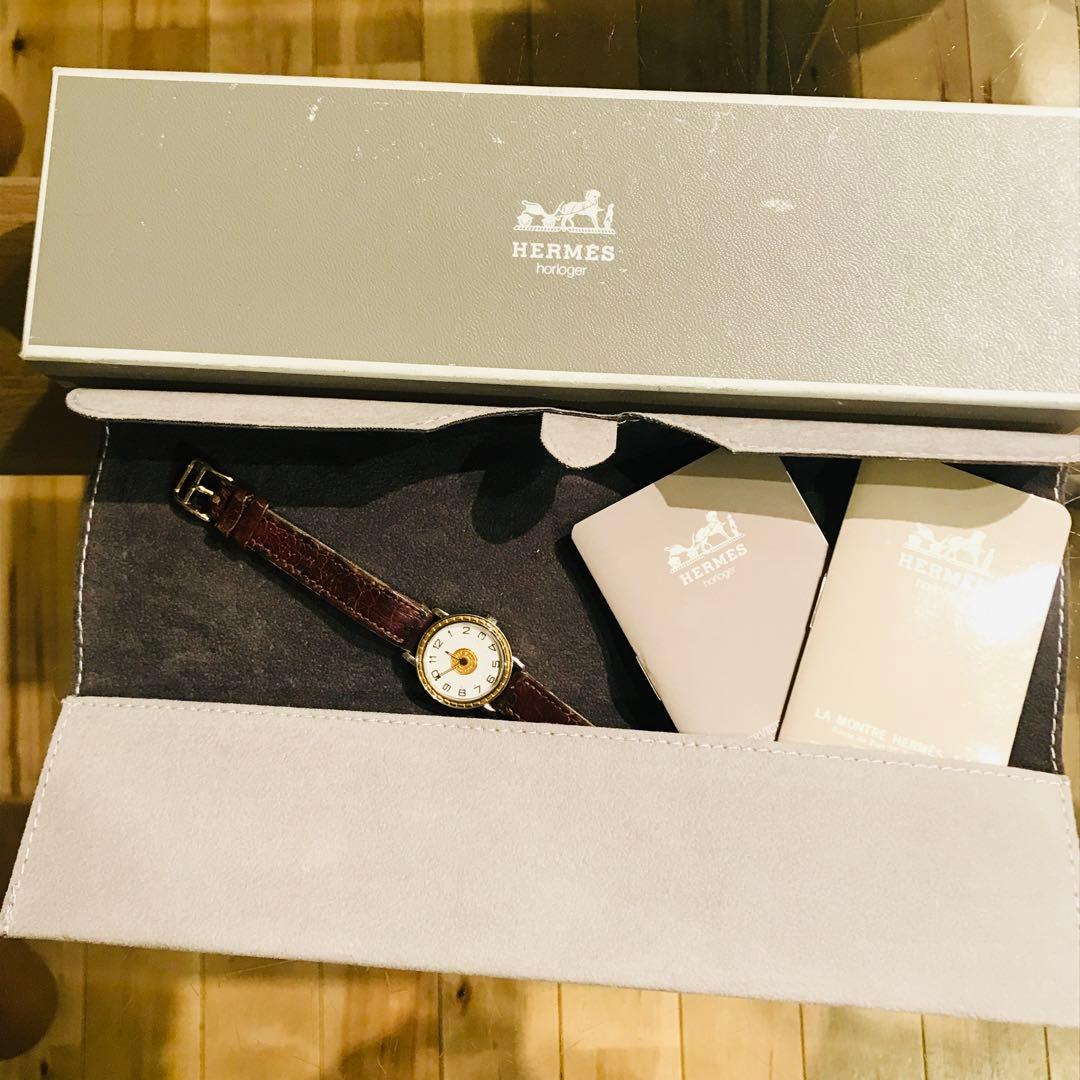 ヴィンテージ　エルメス HERMES　レディース　腕時計　セリエ　クォーツ