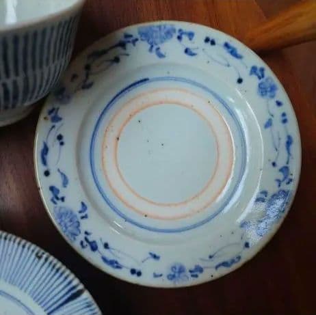 砥部焼 中田窯 4枚セット