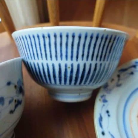 砥部焼 中田窯 4枚セット