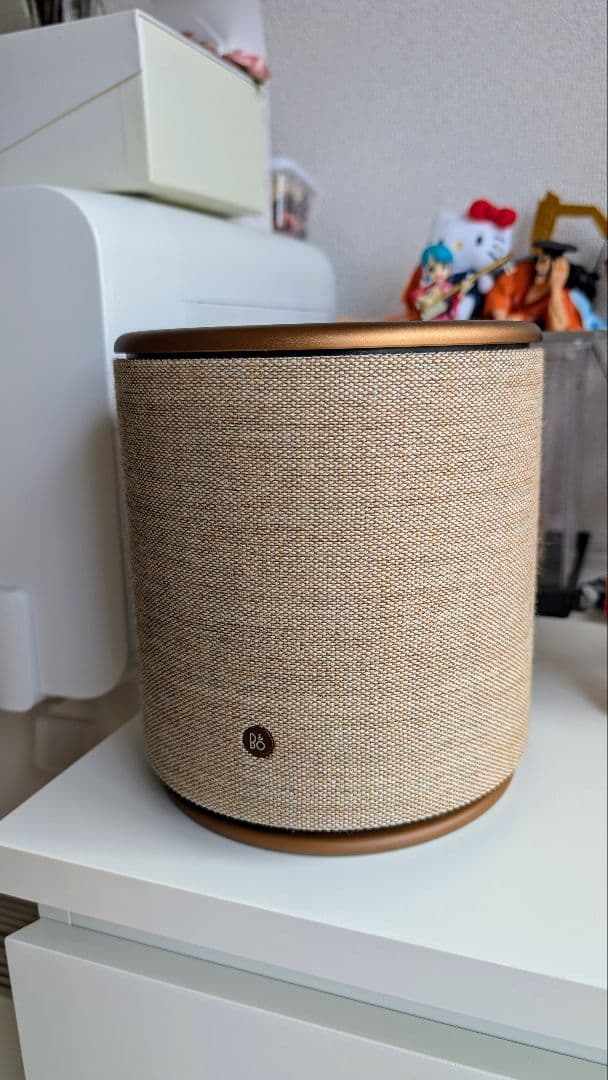 ワイヤレススピーカー ベージュ