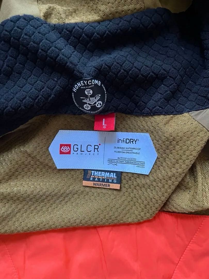 【美品】686GLCRMen’sHydraThermagraphJacket
