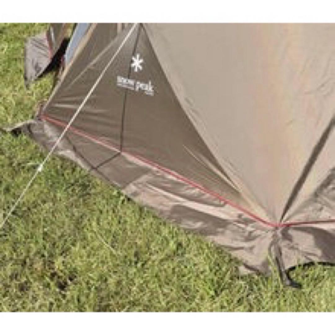 新品 スノーピーク ランドブリーズ2 グランドシート セット 廃番 テント