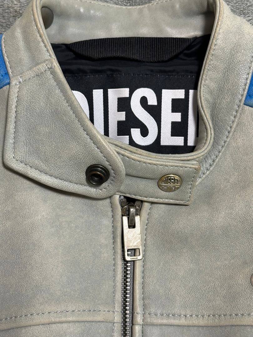 DIESEL 22AW レザー ジャケット レーシング y/project 短丈