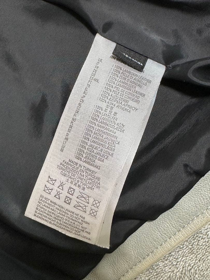 DIESEL 22AW レザー ジャケット レーシング y/project 短丈