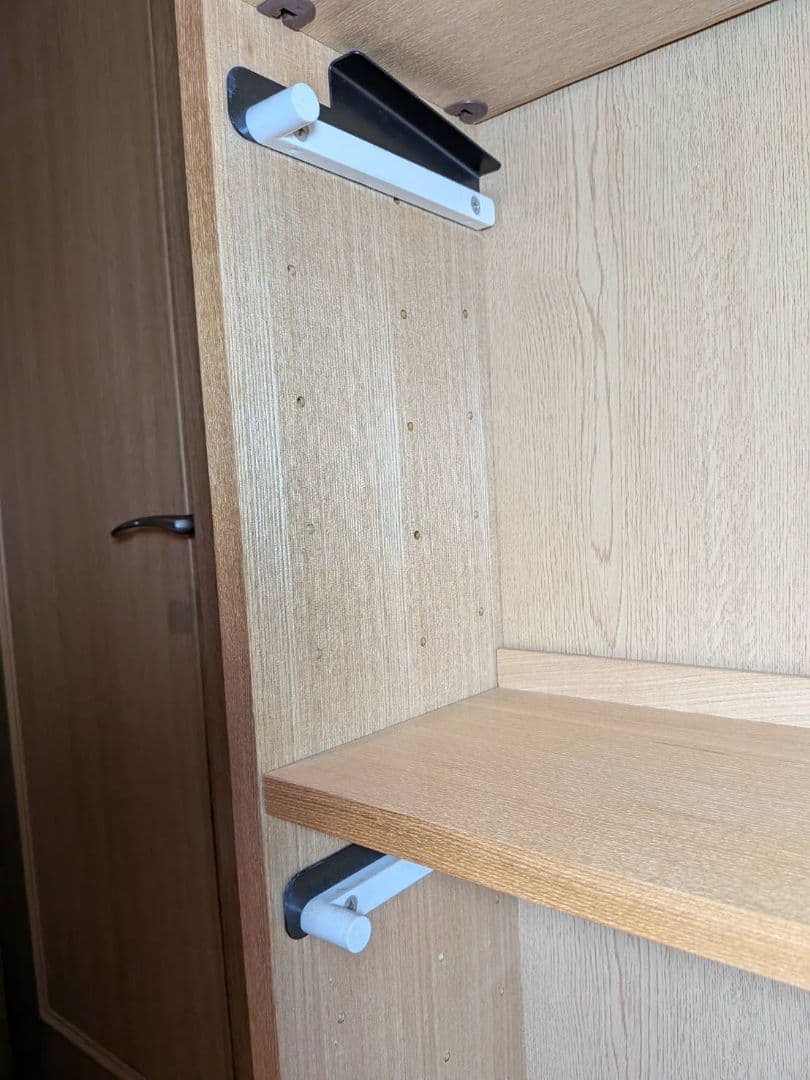 《送料込》無印 木製シェルフミドルタイプ 21 本棚廃盤 木製棚 タモ材