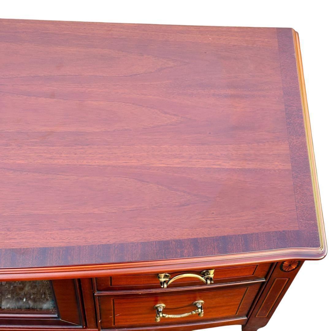 【週末セール】【美品】東海家具 ベネチア テレビボード マホガニー 新品約13万