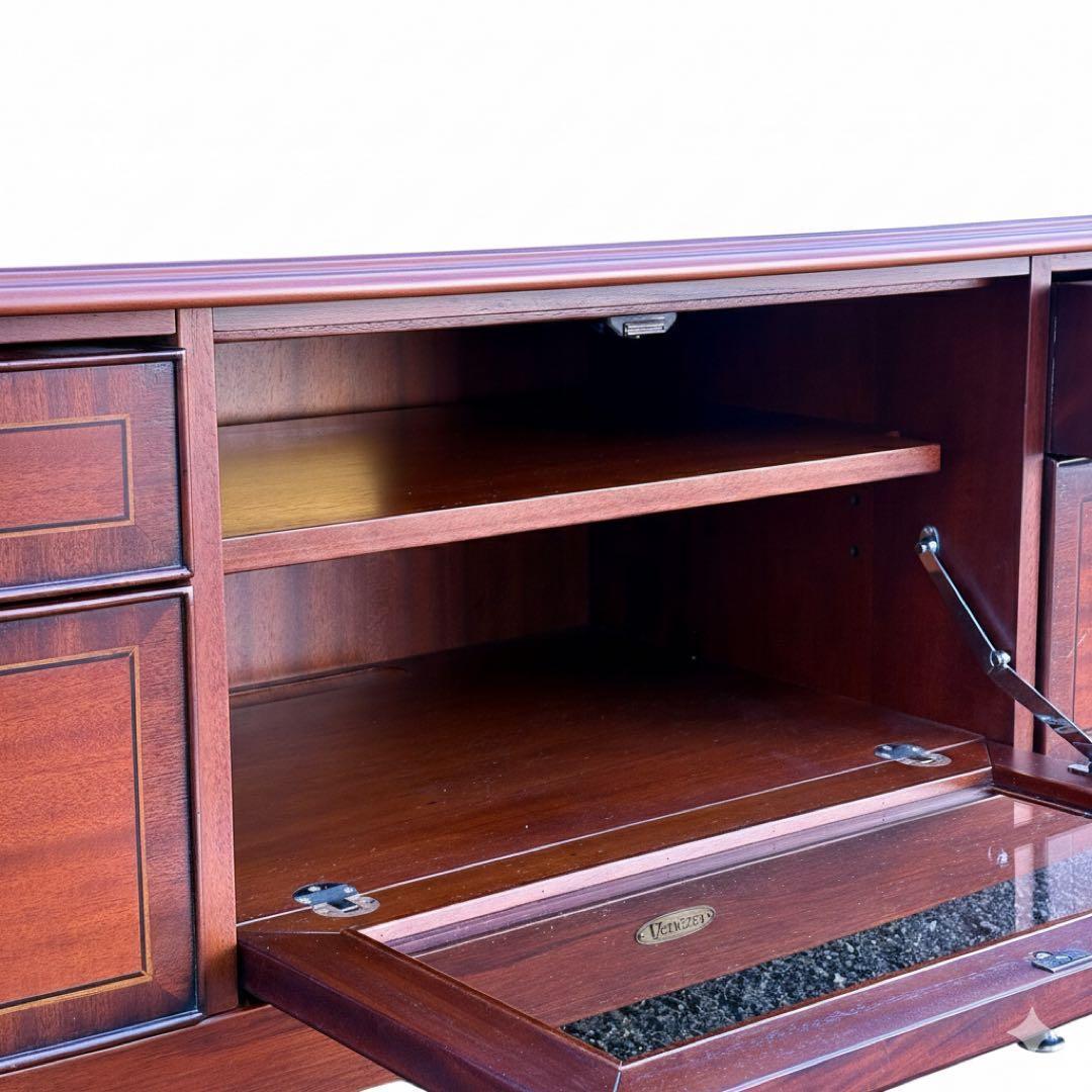 【週末セール】【美品】東海家具 ベネチア テレビボード マホガニー 新品約13万