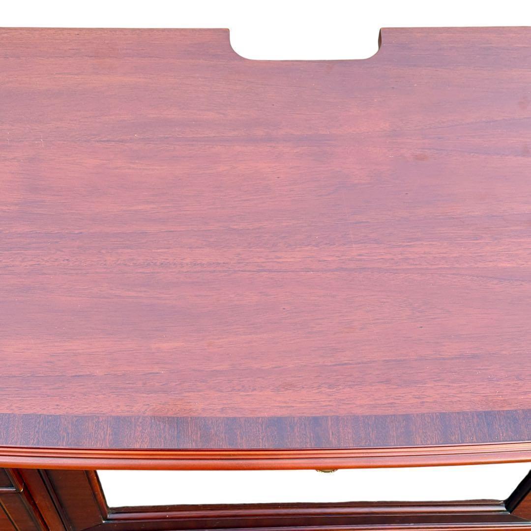 【週末セール】【美品】東海家具 ベネチア テレビボード マホガニー 新品約13万