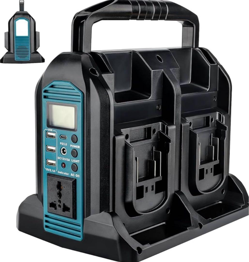 マキタ18Vバッテリー対応350Wパワーインバーター