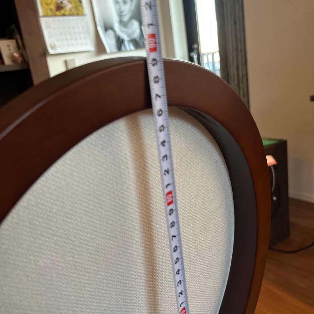 【新古品】AD CORE DEVISE クリーム色 布張り コンフォートチェア