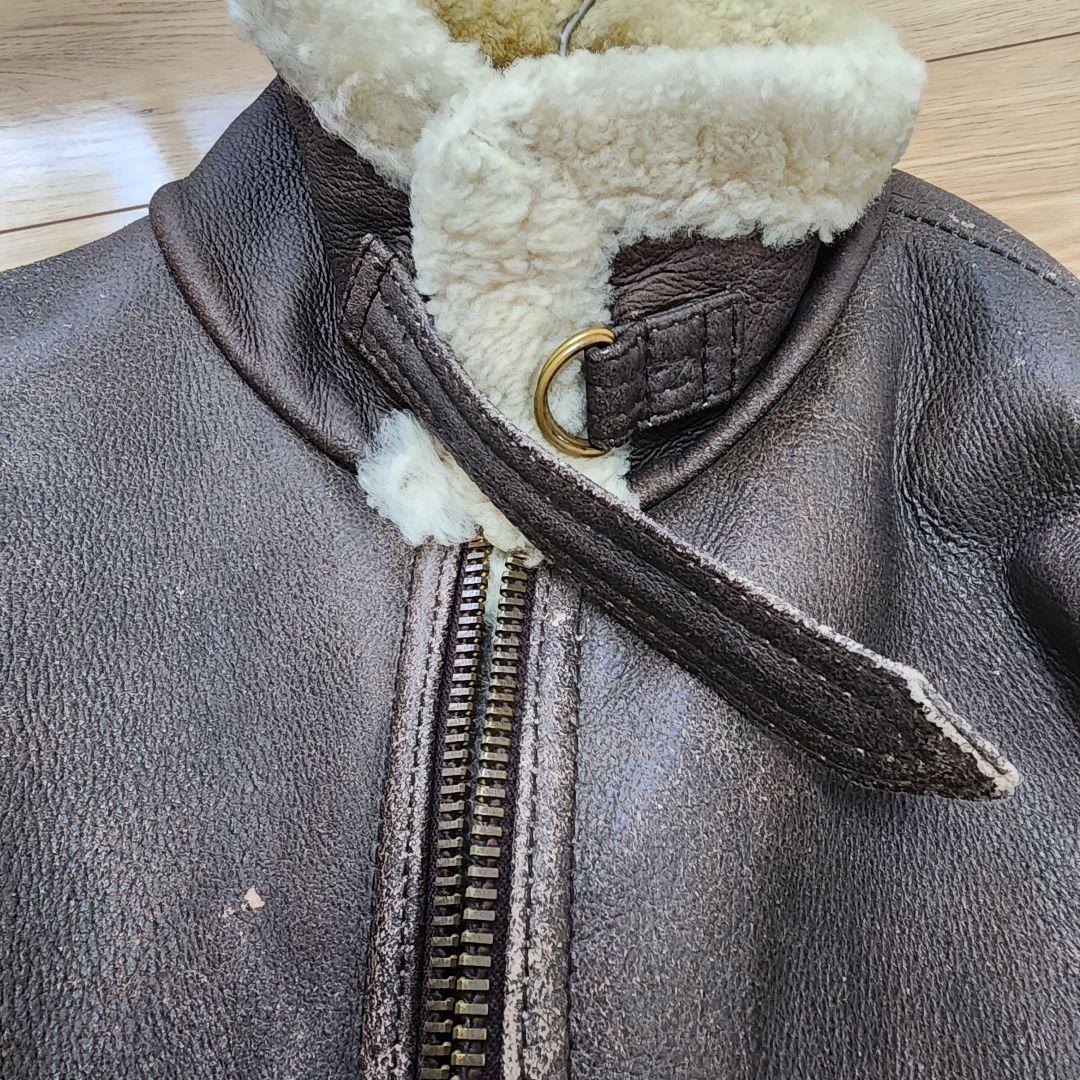 B-3 フライトジャケット リアル ムートンジャケット