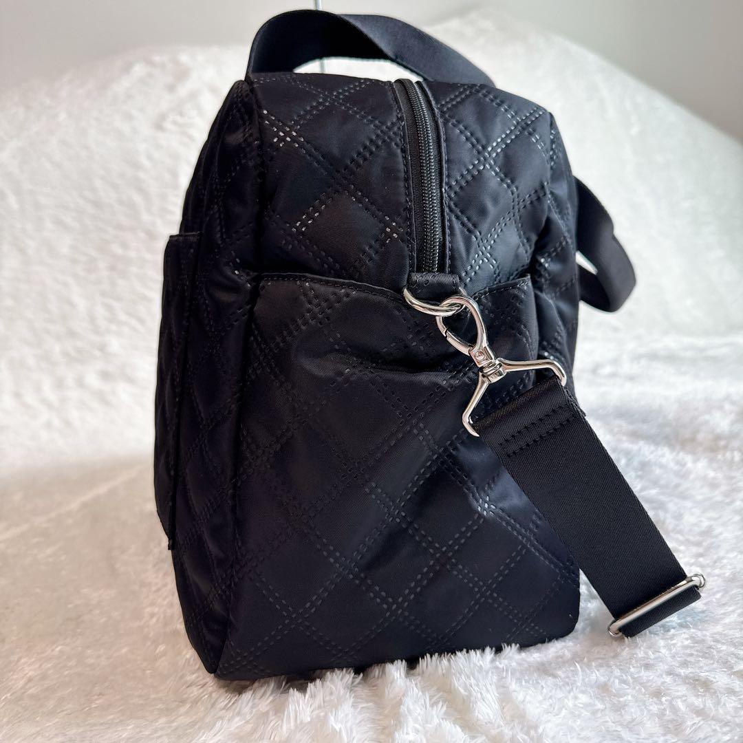 マリークワント MARY QUANT ピンソニックキルトデイジー 2WAYトート