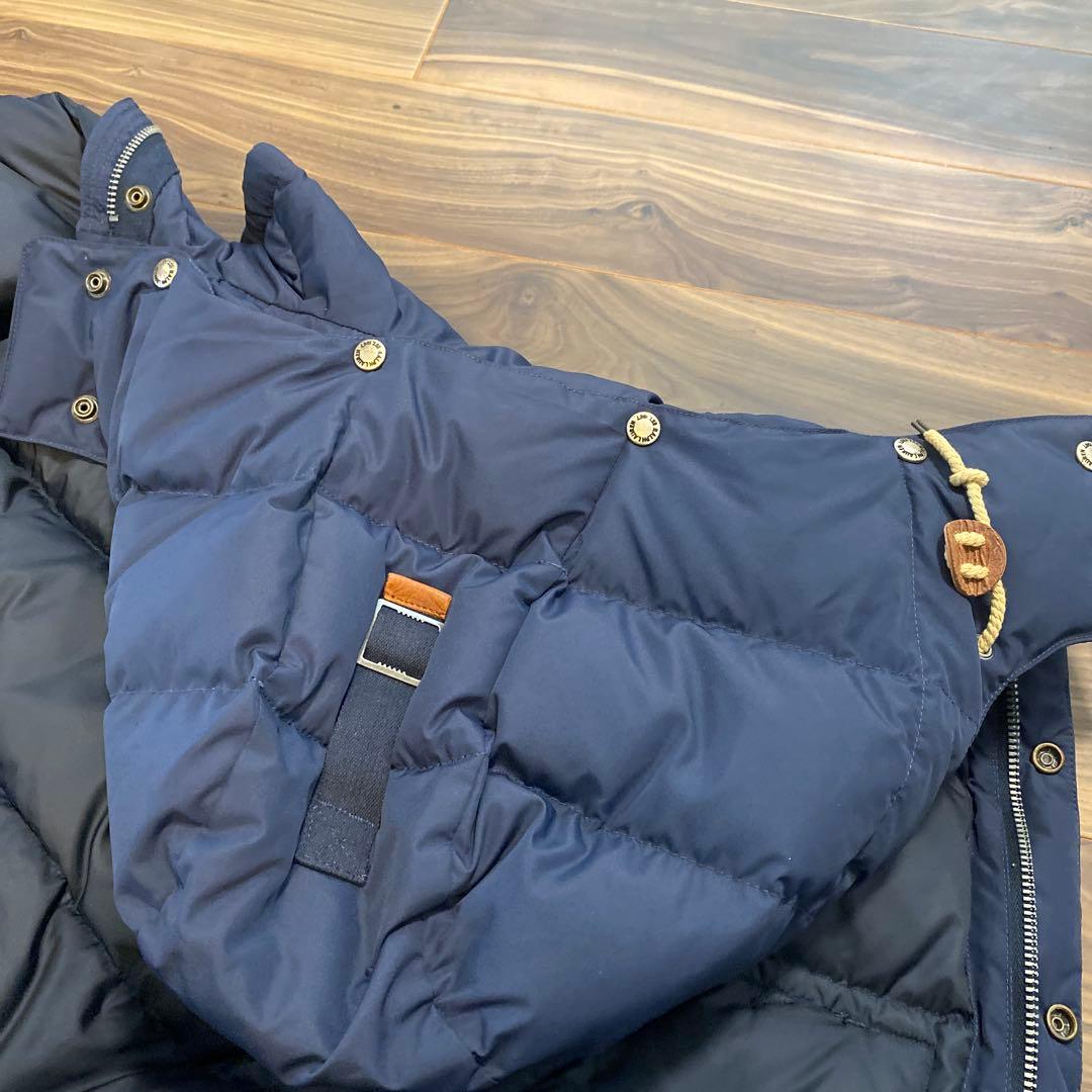 【新品】 ポロラルフローレン ダウンベスト　S ネイビー　フード付き