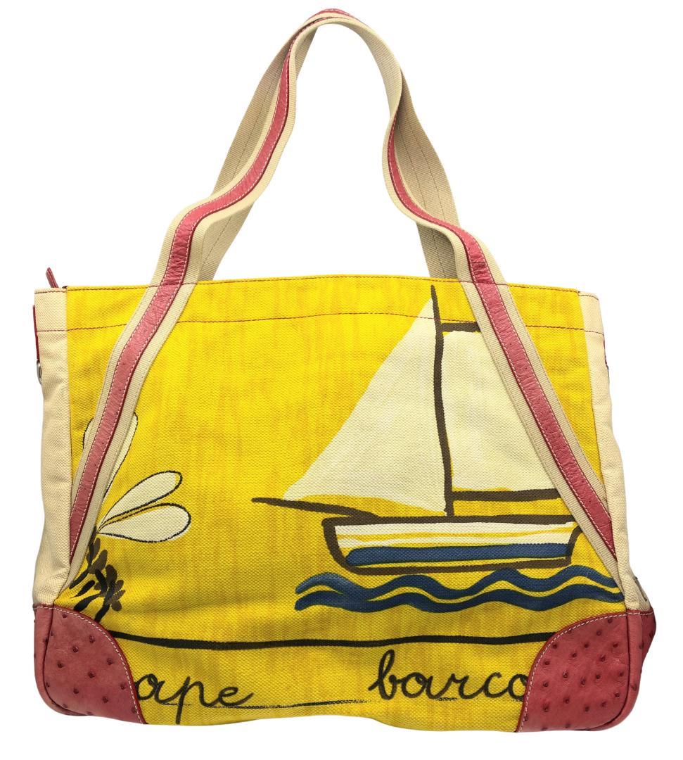 PRADA プラダ キャンバス デカトートバッグ A1354A3