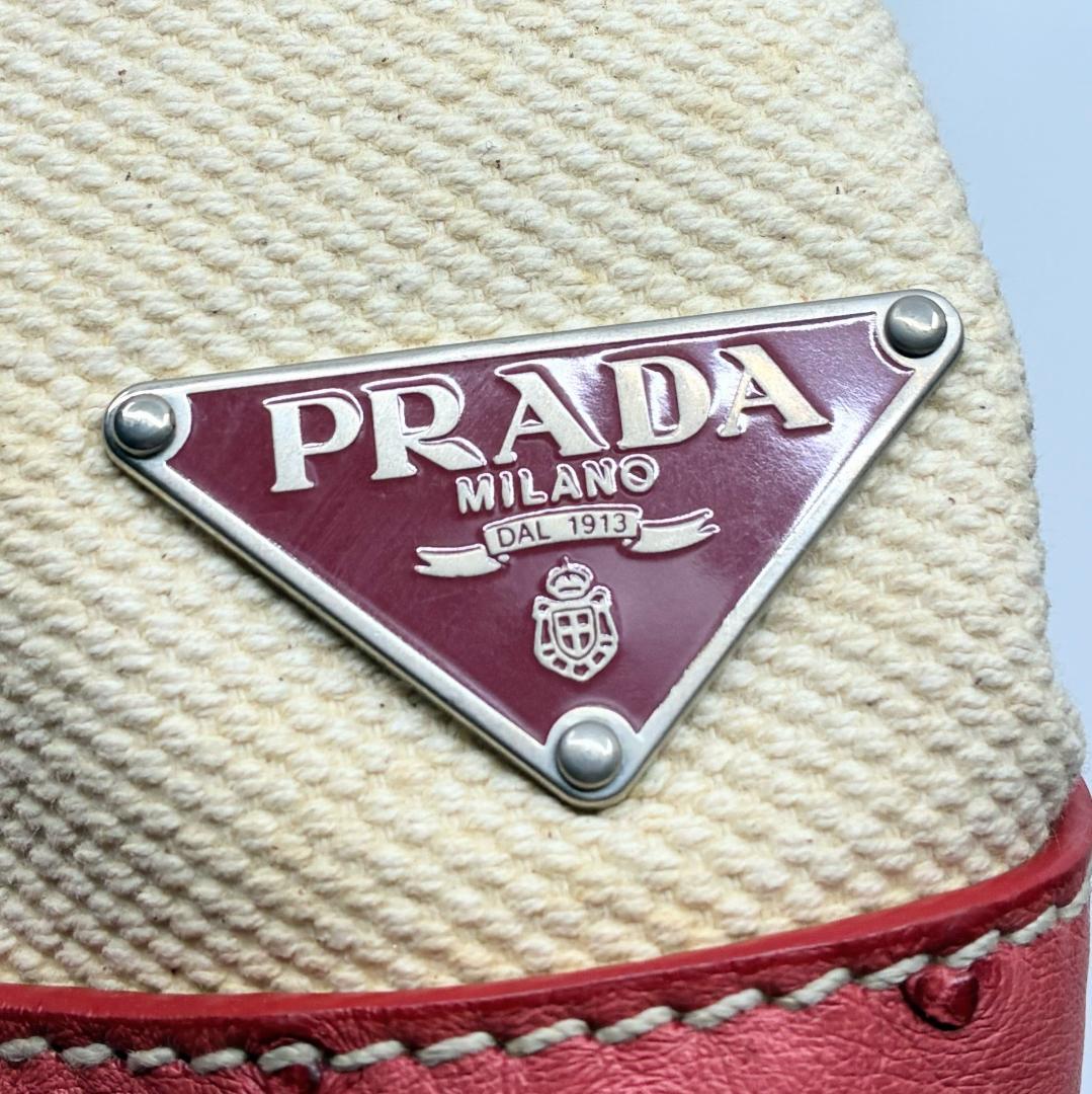 PRADA プラダ キャンバス デカトートバッグ A1354A3