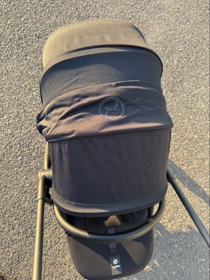 2025モデルサイベックス MELIO CARBON マジックブラックベビーカー