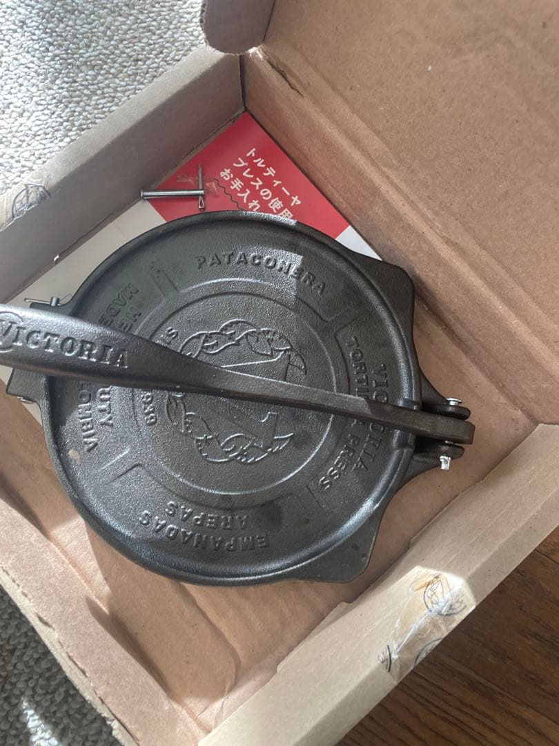 Victoriaビクトリア8インチHDトルティーヤプレス＋コーマルグリドルセット