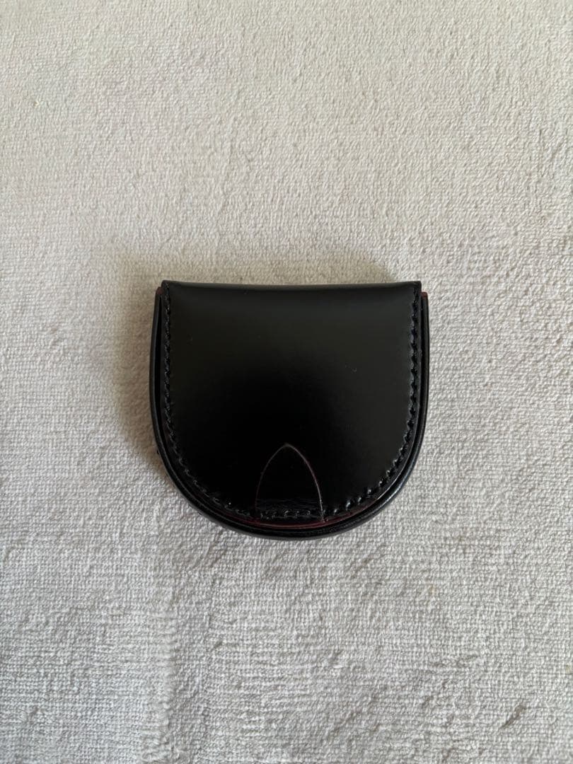 GANZO馬蹄型レザーケース（ブラック）