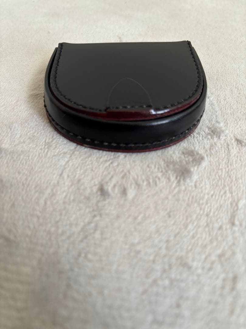 GANZO馬蹄型レザーケース（ブラック）