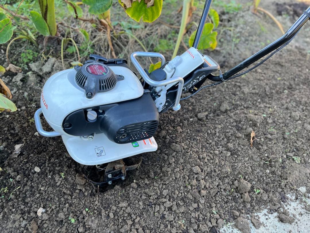 耕運機　管理機　ホンダピアンFV200 移動輪•新品抵抗棒付、整備済実働　送料込