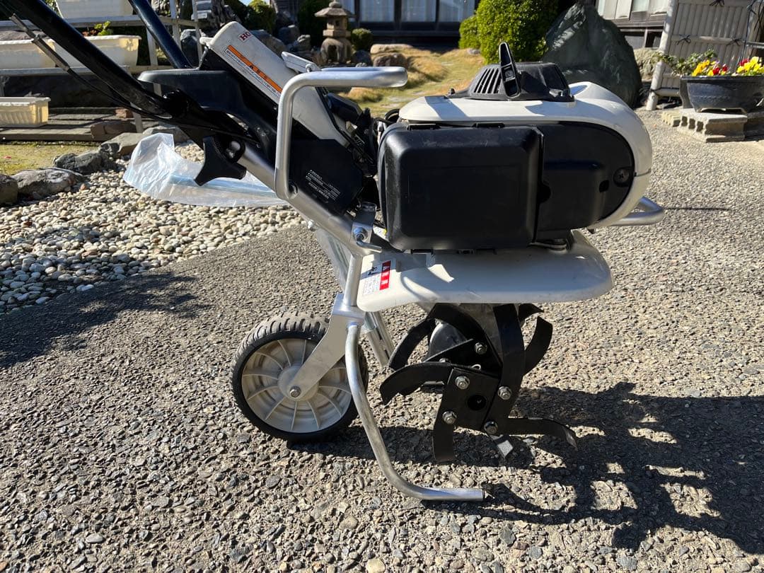 耕運機　管理機　ホンダピアンFV200 移動輪•新品抵抗棒付、整備済実働　送料込