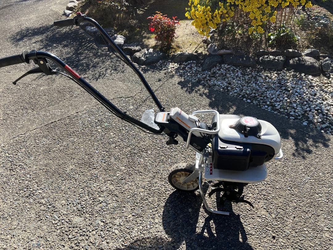 耕運機　管理機　ホンダピアンFV200 移動輪•新品抵抗棒付、整備済実働　送料込