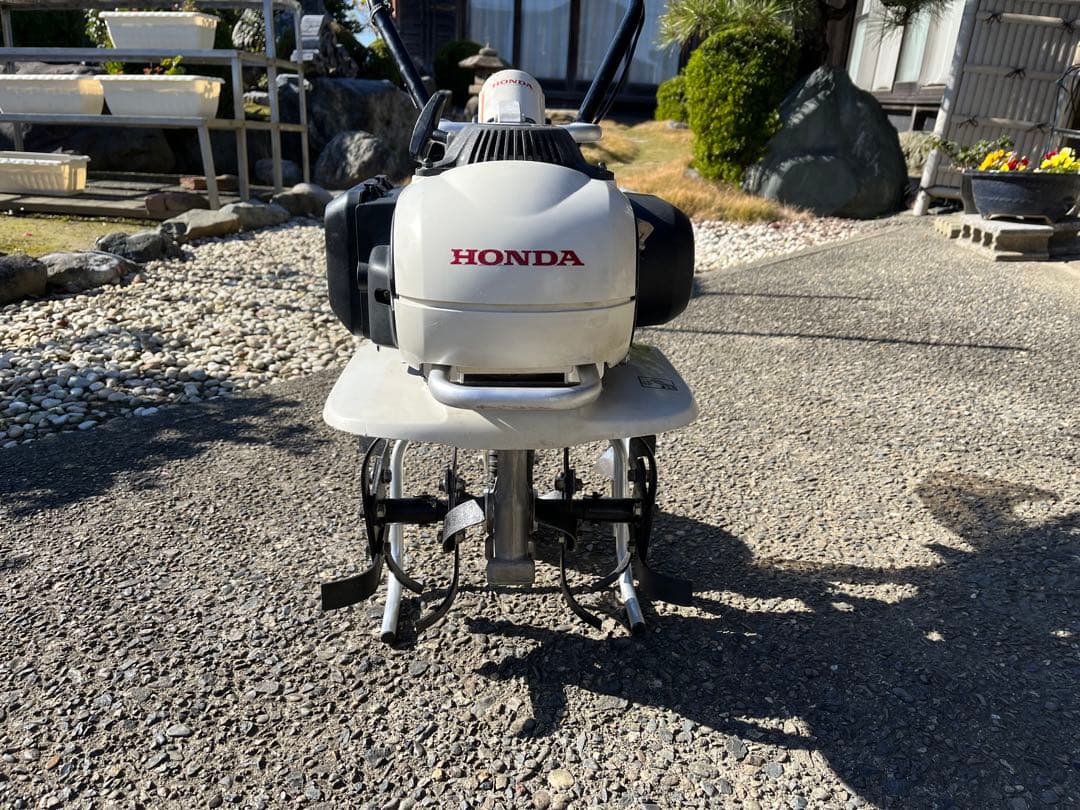 耕運機　管理機　ホンダピアンFV200 移動輪•新品抵抗棒付、整備済実働　送料込